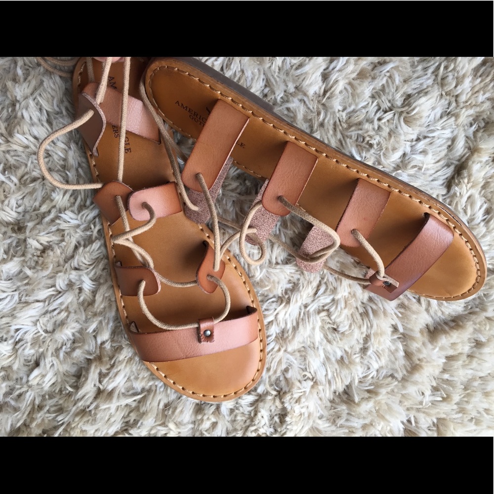 Lace Up Sandals - Picture 8 of 8